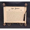 8 1/2 x 11 Barmitzvah Name Plaque 8 1/2 x 11 Barmitzvah Name Plaque